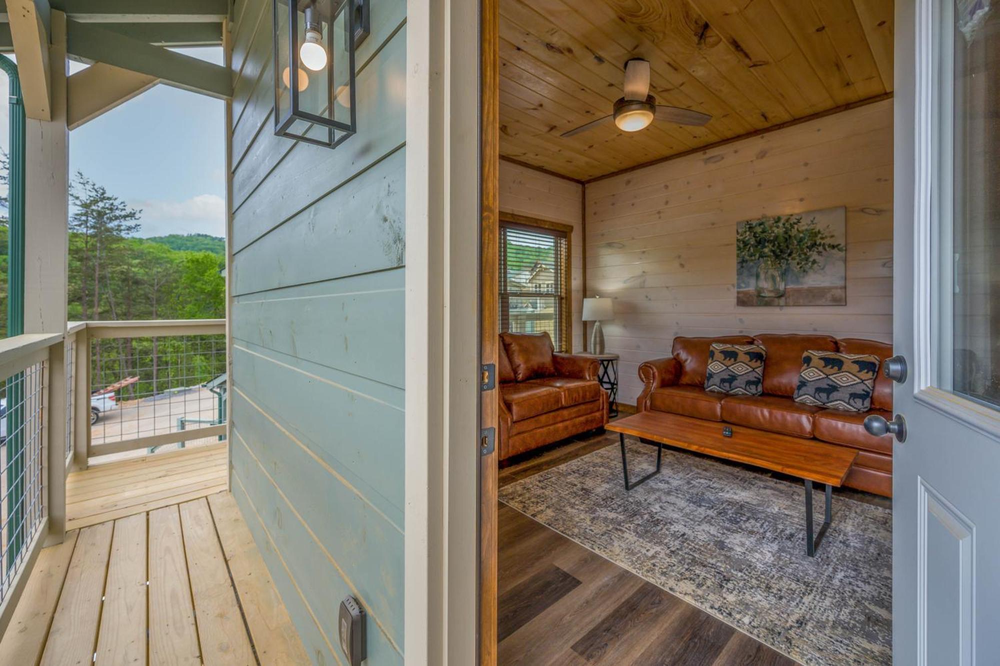 Osprey Nest Cottage Modern New Cabin 鸽子谷 外观 照片